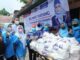 Melani Suharli Salurkan Bantuan Renovasi MCK Umum Dan Ratusan Paket Sembako