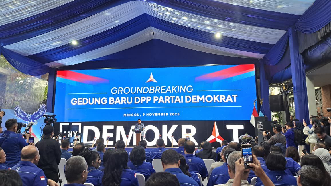 Hadir pada acara Groundbreaking & Pemasangan Tiang Pancang Pembangunan Gedung Baru DPP Partai Demokrat Hadir pada acara Groundbreaking & Pemasangan Tiang Pancang Pembangunan Gedung Baru DPP Partai Demokrat